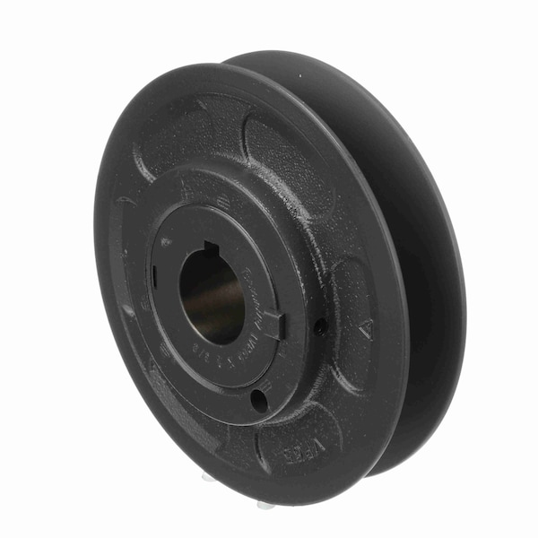 1 Groove Cast Iron Finish Bore Fhp Variable Pitch Sheave, 1VP65X 1 3/8